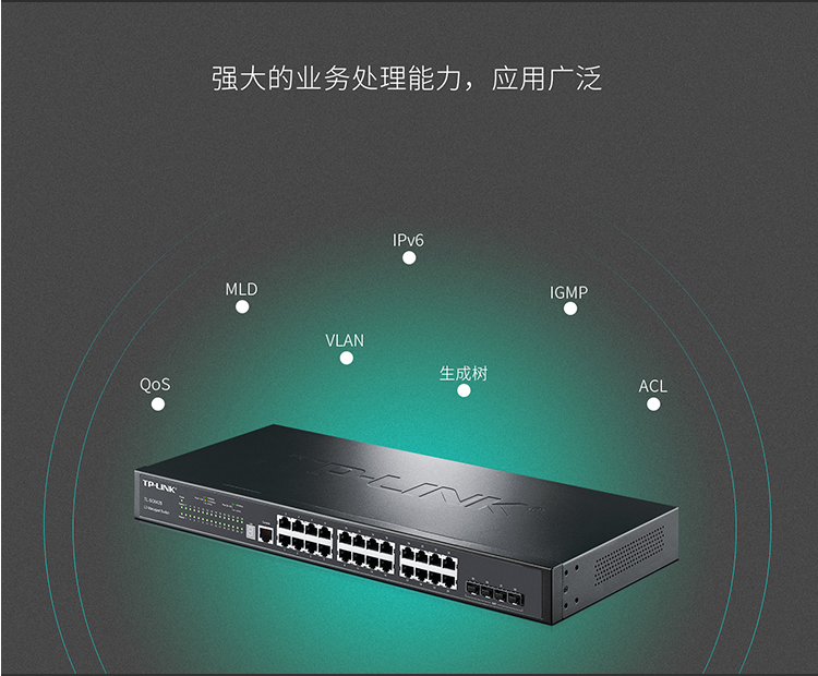 TP-LINK TL-SG6428 全千兆堆疊式三層網(wǎng)管交換機(jī)