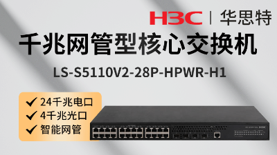 H3C交換機(jī) LS-S5110V2-28P-HPWR-H1