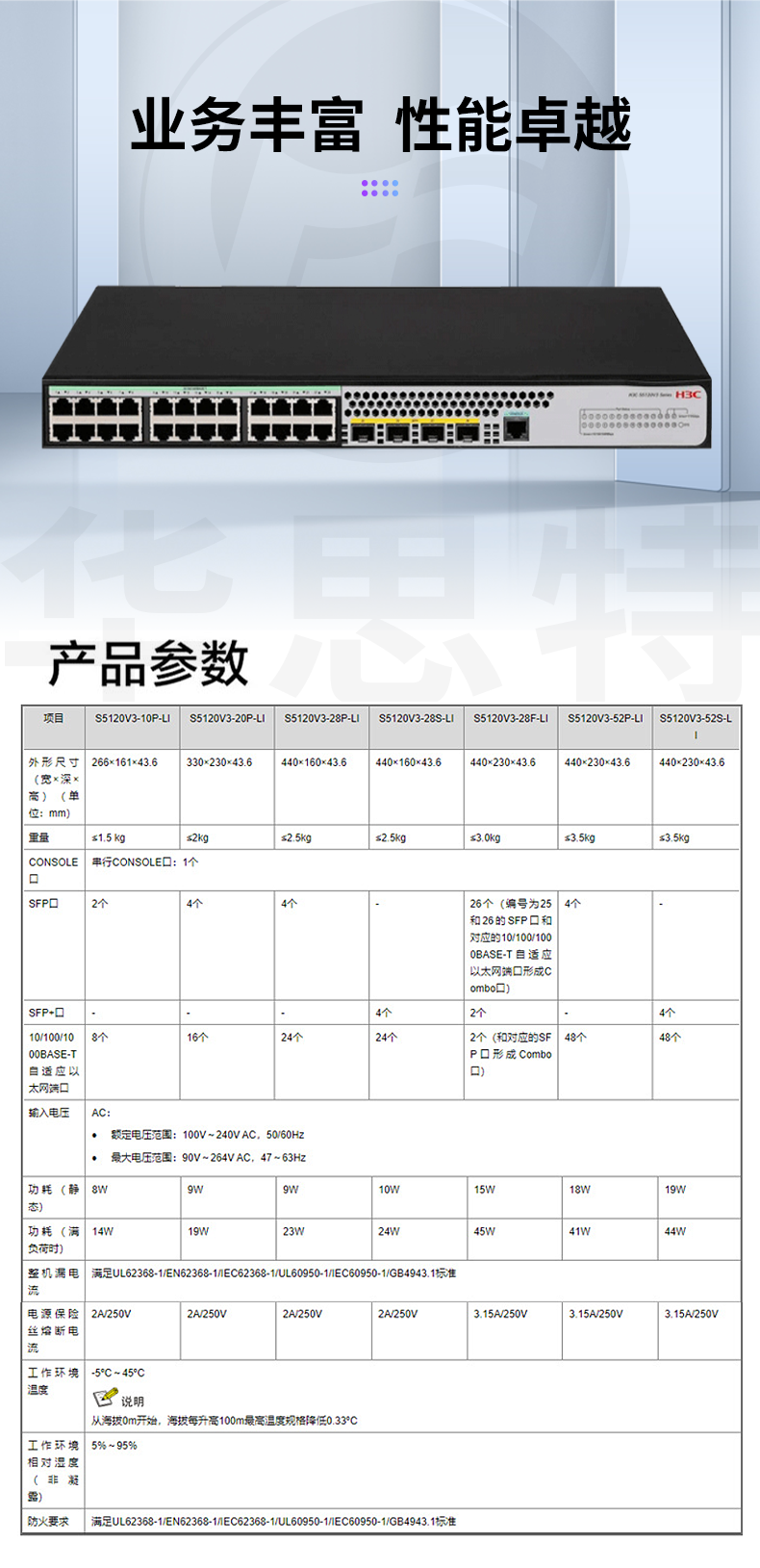 H3C交換機(jī) LS-5120V3-28S-LI