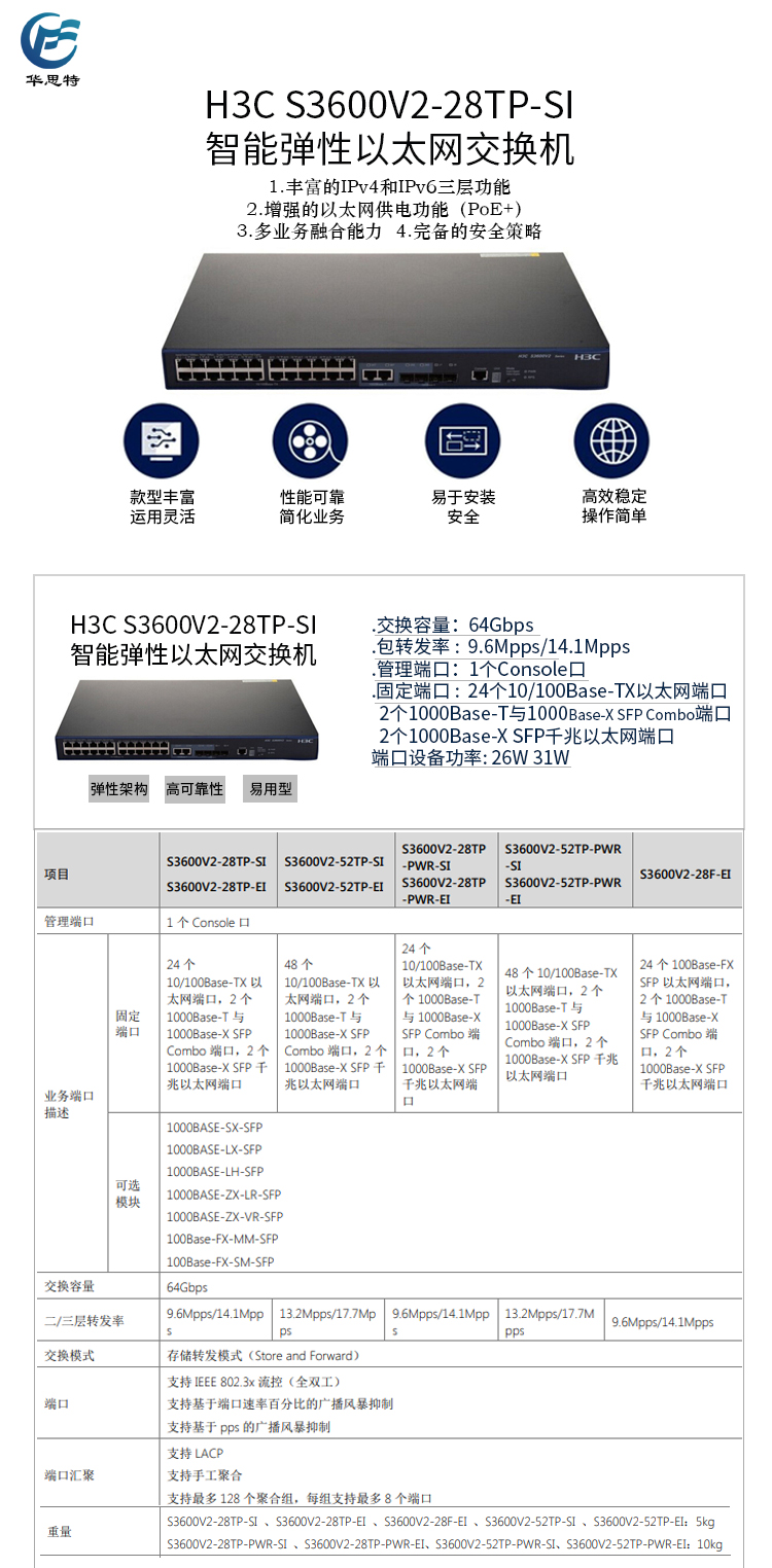 華三 智能網(wǎng)管企業(yè)級交換機